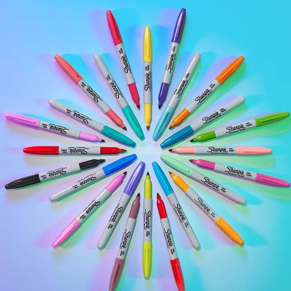 New Sharpie Glam Pop Permanent Markers, Fine Point 24 pack - Picture 5 of 6